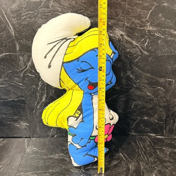 PEYO 1982 Smurf Homemade Pillows and Cut and Sew Fabric Panels - Picture 3 of 10
